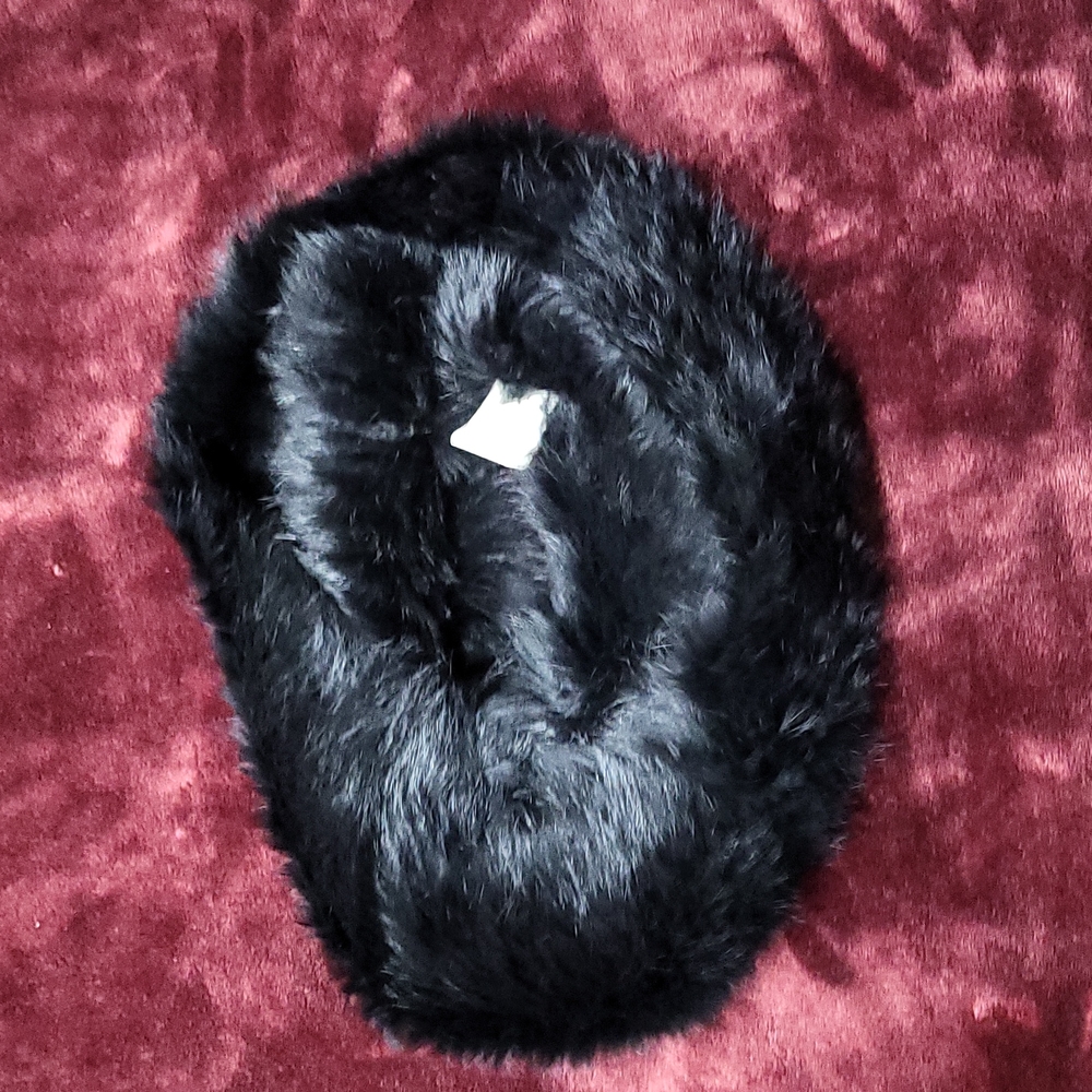 Burberry 100% real rabbit fur trim - Picture 4 of 4